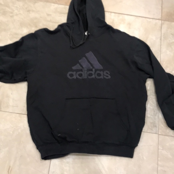 adidas Other - Adidas Logo Sweatshirt with hoodie size XL